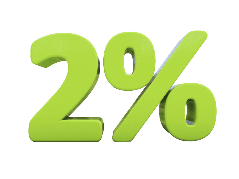2%